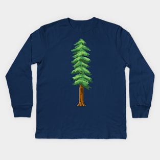 Pixel Spruce Kids Long Sleeve T-Shirt